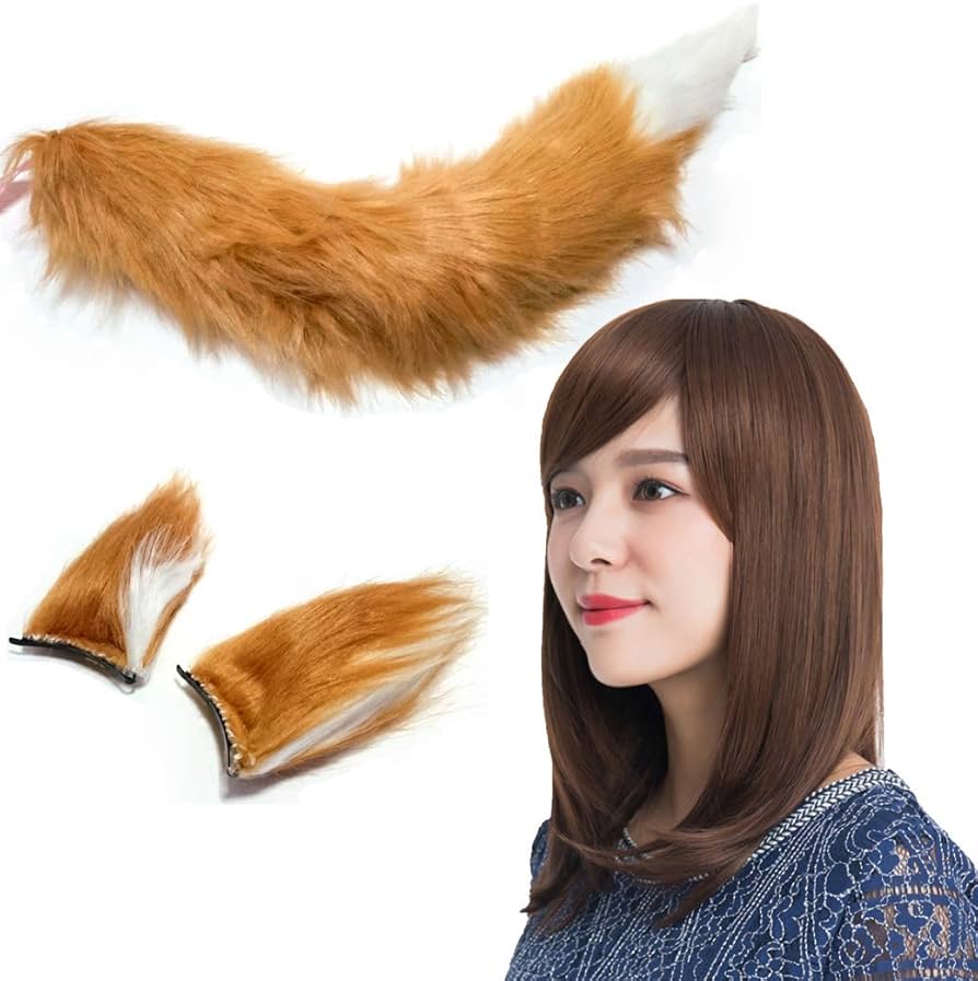 （9月VIP 10%off中） きつねのしっぽ♪です❣0909 Amazon.co.jp: Globe.f.C (グローブ・エフ・シー) コスプレ 吉岡